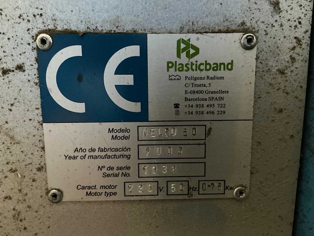 2006 plasticband neleo50 horizontale wikkelaar - afbeelding 5 van  13