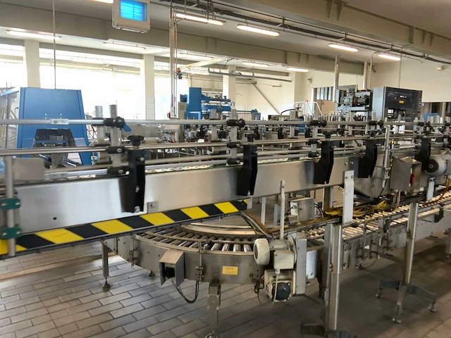 2006 polyketting flessen transportband 27 meter - afbeelding 6 van  12