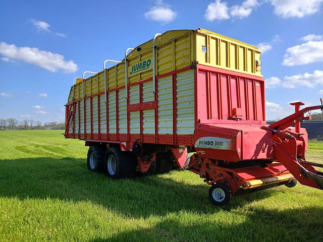 2006 pöttinger jumbo 8000 opraapwagen - afbeelding 12 van  20