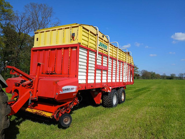 2006 pöttinger jumbo 8000 opraapwagen - afbeelding 15 van  20