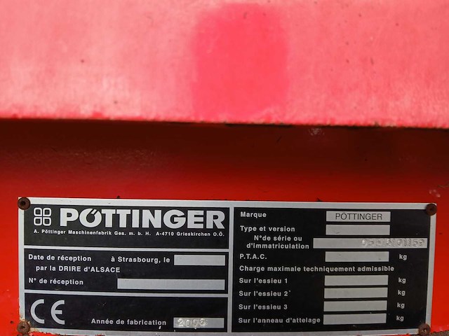 2006 pöttinger jumbo 8000 opraapwagen - afbeelding 9 van  20