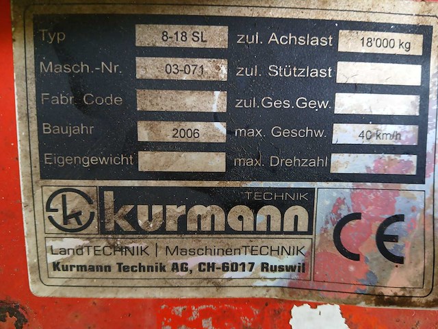 2006 pöttinger jumbo 8000 opraapwagen - afbeelding 11 van  20