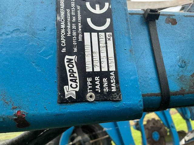 2006 rabe albatros 120 m-e 5 schaar wentelploeg - afbeelding 19 van  25