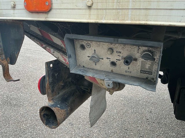 2006 renault midlum 180 gesloten bakwagen met fimopart laadklep - afbeelding 11 van  34