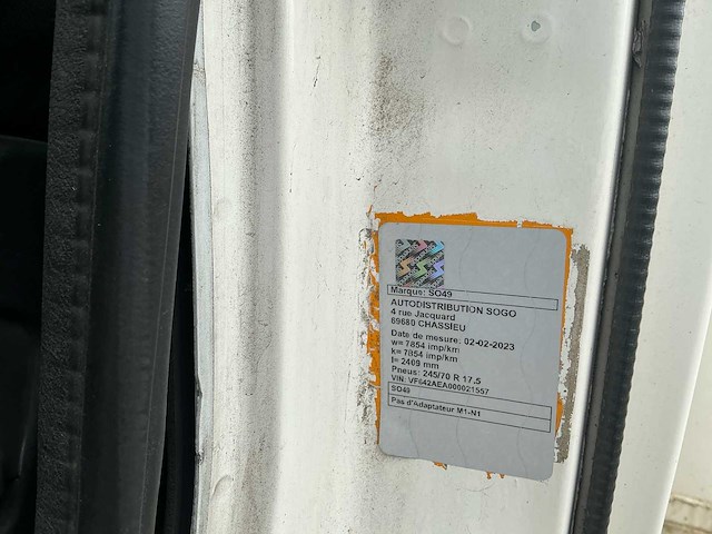 2006 renault midlum 180 gesloten bakwagen met fimopart laadklep - afbeelding 25 van  34