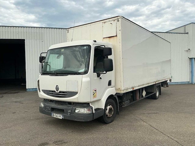 2006 renault midlum 180 gesloten bakwagen met fimopart laadklep - afbeelding 23 van  34