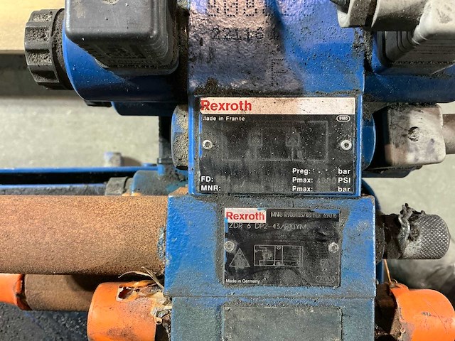 2006 rextroth 05-025102a2 hydraulisch aggregaat - afbeelding 7 van  8