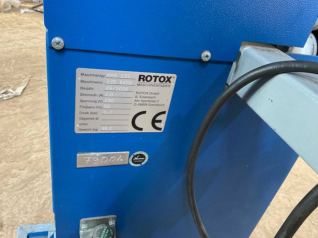 2006 rotox kma 235 aluminium profielbewerkingsmachine - afbeelding 11 van  28