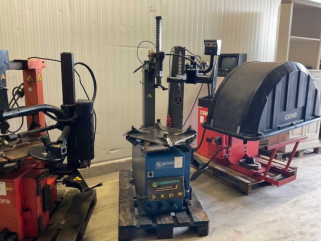 2006 saarloos servomat ms 63 banden de-en montageapparaat - afbeelding 1 van  8