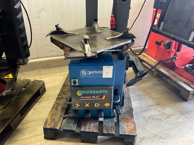 2006 saarloos servomat ms 63 banden de-en montageapparaat - afbeelding 2 van  8