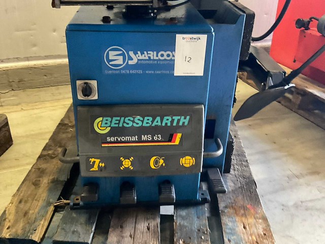 2006 saarloos servomat ms 63 banden de-en montageapparaat - afbeelding 7 van  8