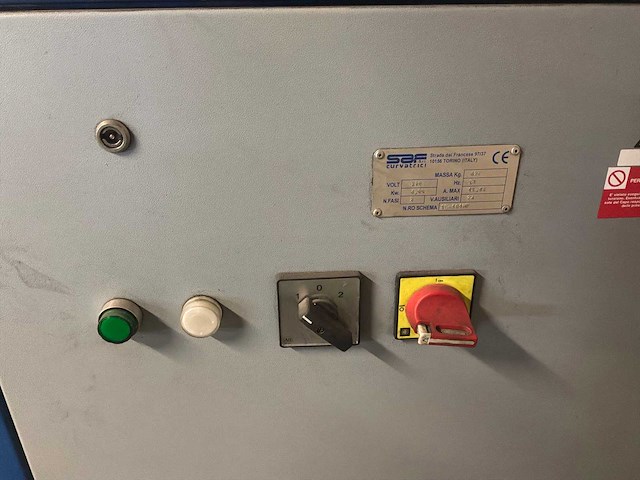 2006 saf ds 60 profielbuigmachine - afbeelding 4 van  6