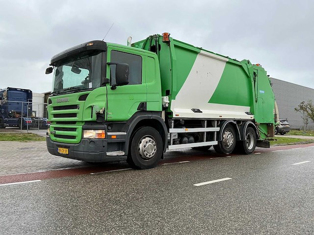 2006 scania p230 db6x2/4 mna vuilniswagen - afbeelding 1 van  32