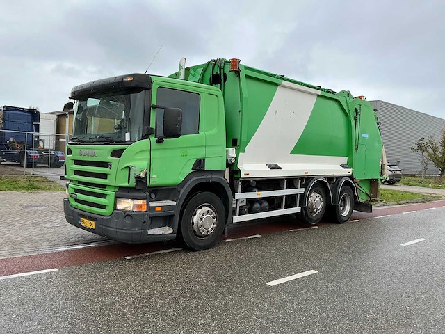 2006 scania p230 db6x2/4 mna vuilniswagen - afbeelding 12 van  32