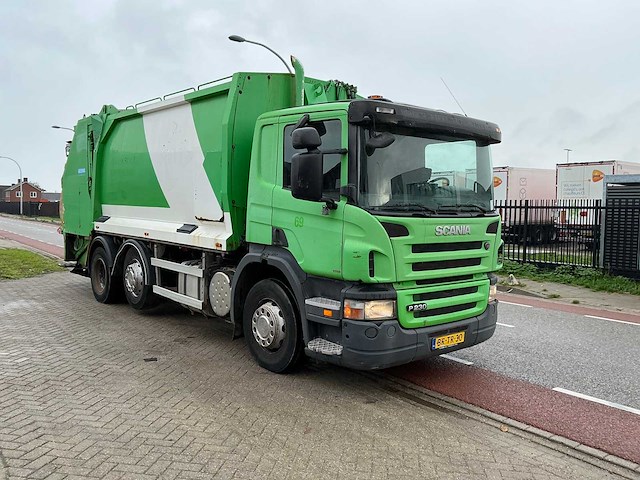 2006 scania p230 db6x2/4 mna vuilniswagen - afbeelding 27 van  32