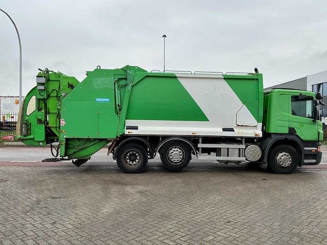 2006 scania p230 db6x2/4 mna vuilniswagen - afbeelding 28 van  32