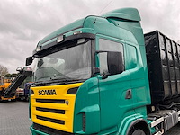 2006 scania r380 vrachtwagen met dalby 22t schuifhaakarmsysteem - afbeelding 2 van  16