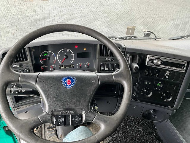 2006 scania r380 vrachtwagen met dalby 22t schuifhaakarmsysteem - afbeelding 23 van  40