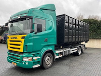 2006 scania r380 vrachtwagen met dalby 22t schuifhaakarmsysteem