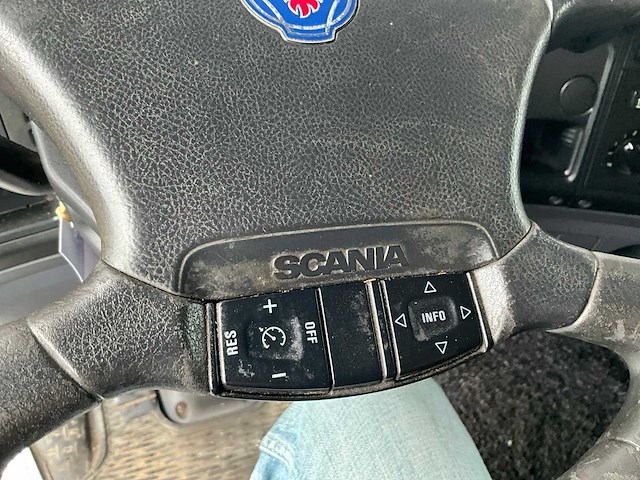 2006 scania r380 vrachtwagen met dalby 22t schuifhaakarmsysteem - afbeelding 24 van  40