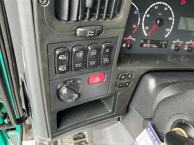 2006 scania r380 vrachtwagen met dalby 22t schuifhaakarmsysteem - afbeelding 30 van  40