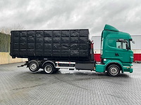 2006 scania r380 vrachtwagen met dalby 22t schuifhaakarmsysteem - afbeelding 38 van  40