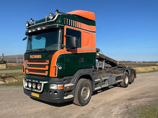 2006 scania r500 vrachtwagen met nch kabelsysteem - afbeelding 2 van  37