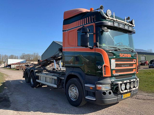 2006 scania r500 vrachtwagen met nch kabelsysteem - afbeelding 4 van  37