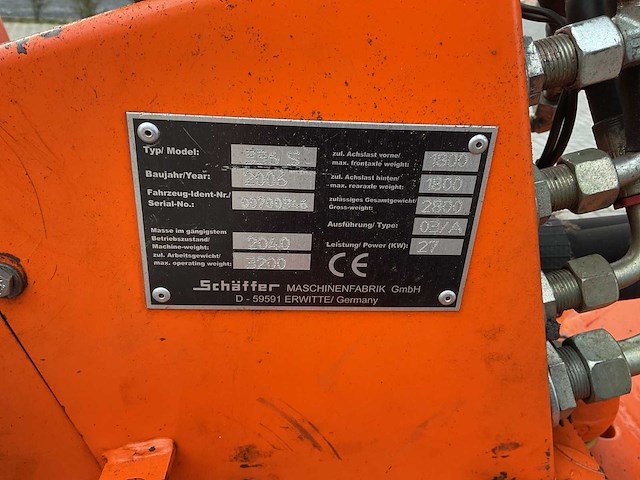 2006 schaffer 336 s shovel - afbeelding 2 van  21