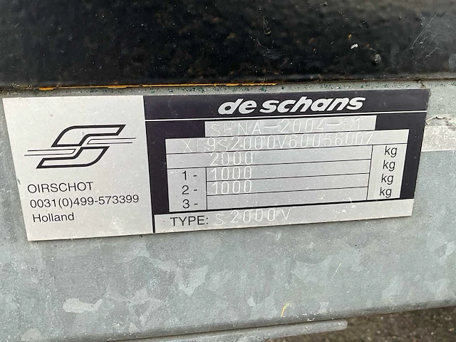 2006 schans s 2000v schaftwagen - afbeelding 2 van  25