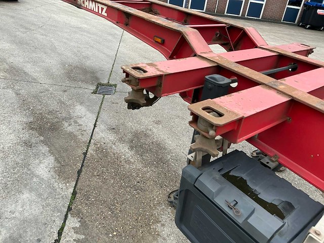 2006 schmitz gotha scf24g containerchassis oplegger - afbeelding 7 van  34