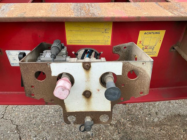 2006 schmitz gotha scf24g containerchassis oplegger - afbeelding 14 van  34