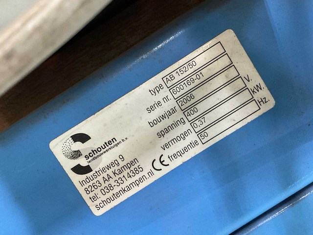 2006 schouten ab 152/50 mobiele elevator - afbeelding 7 van  7
