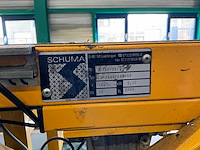 2006 schuma eu 7000/600/gl transportband (2x) - afbeelding 2 van  10