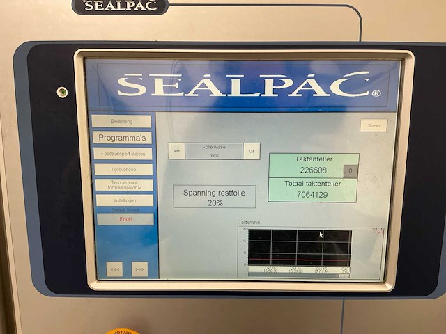 2006 sealpac (map) 800 traysealer - afbeelding 4 van  20