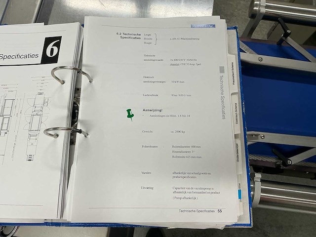 2006 sealpac (map) 800 traysealer - afbeelding 11 van  20