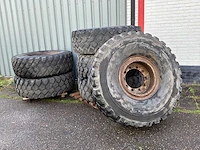 2006 set a 6 stuks band michelin 16.00 r20 xzl met 10 gaats velg