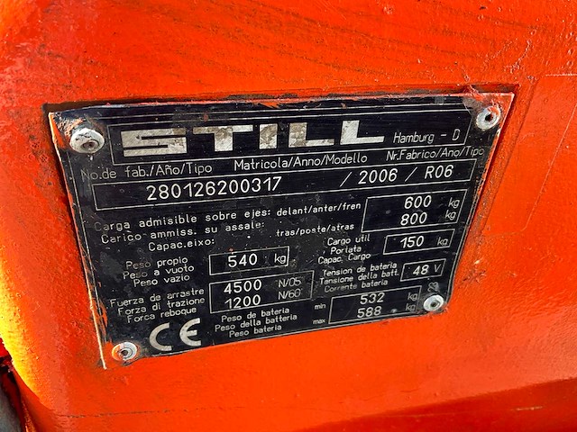 2006 still r06 industriële trekker - afbeelding 8 van  8