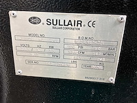 2006 sullair ws0708 ac sull schroefcompressor met koeldroger - afbeelding 6 van  9
