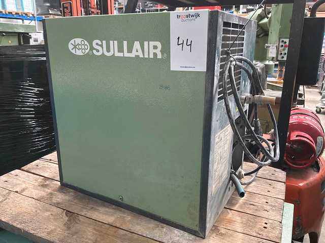 2006 sullair ws0708 ac sull schroefcompressor met koeldroger - afbeelding 7 van  9