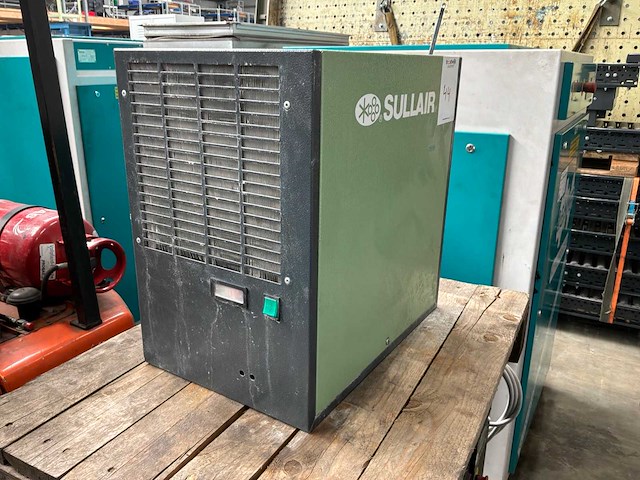 2006 sullair ws0708 ac sull schroefcompressor met koeldroger - afbeelding 8 van  9