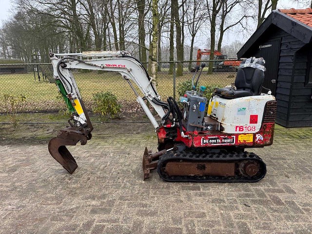 2006 takeuchi tb108 minigraafmachine - afbeelding 8 van  15