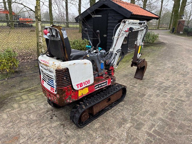 2006 takeuchi tb108 minigraafmachine - afbeelding 9 van  15