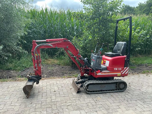 2006 takeuchi tb108 minigraafmachine - afbeelding 7 van  13
