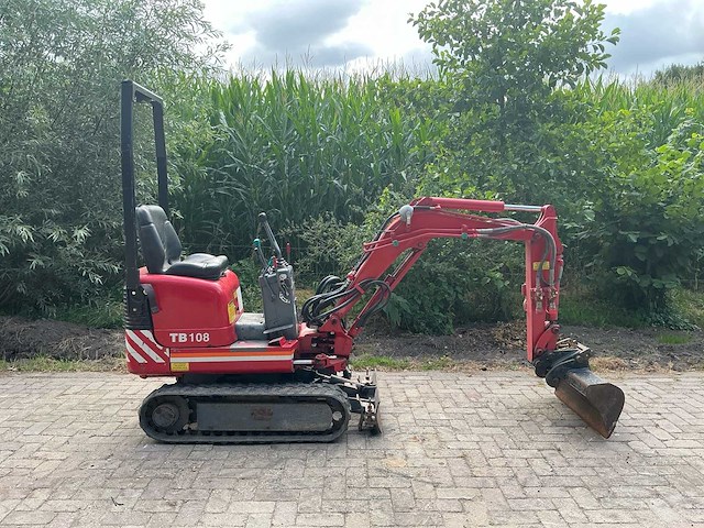 2006 takeuchi tb108 minigraafmachine - afbeelding 12 van  13