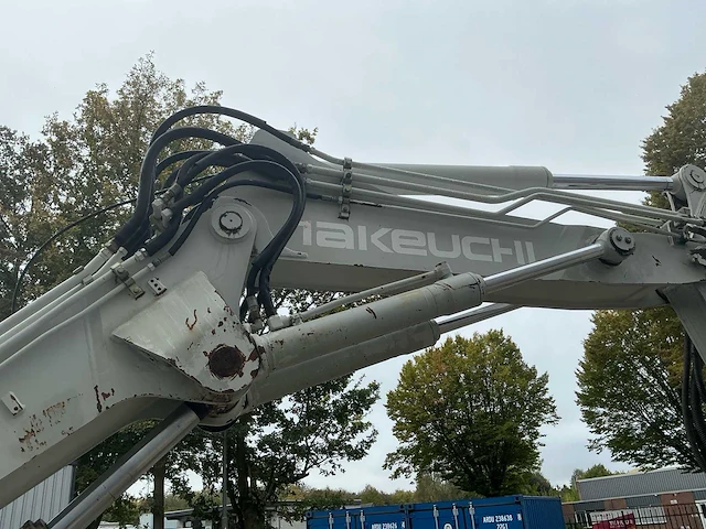 2006 takeuchi tb175w mobiele graafmachine met cw10, 2 bakken en extra banden - afbeelding 22 van  32
