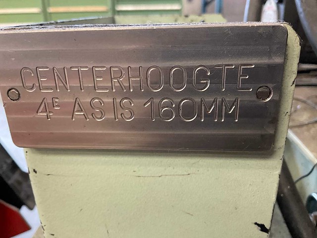 2006 tanshing mrnc-255 hydraulische tafel draaibank 4e as - afbeelding 3 van  13