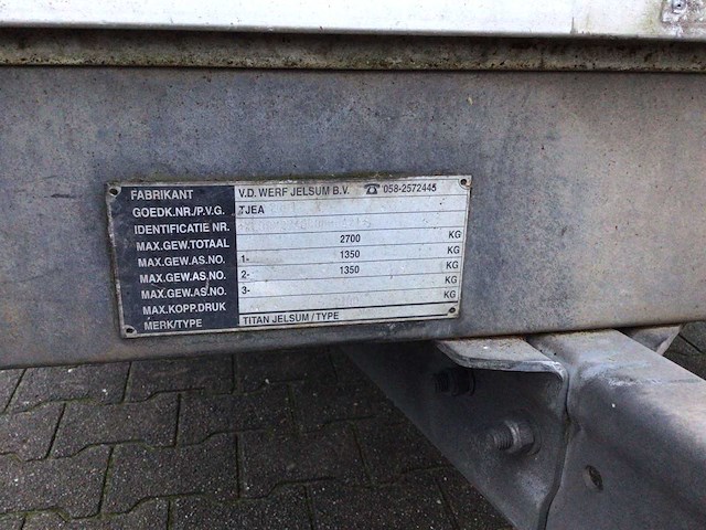 2006 titan jelsum v aanhangwagen - afbeelding 8 van  9