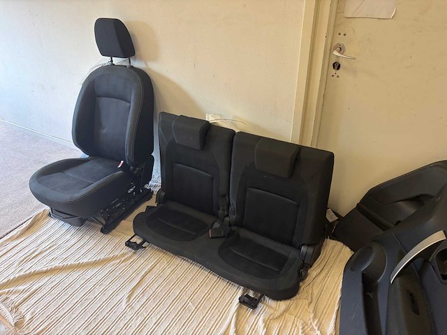 2006 tot 2013 nissan quasqai passagiersstoel voor, achterste achterbank, deurpanelen - afbeelding 3 van  10