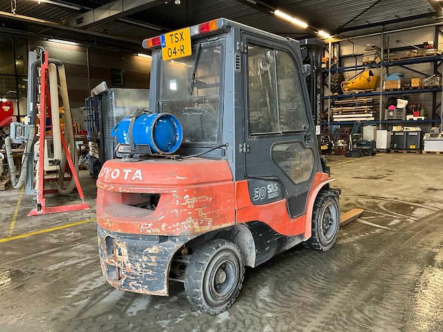 2006 toyota 02-7fgr30 vorkheftruck - afbeelding 19 van  25